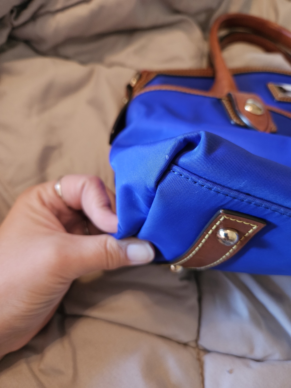 ✨️Dooney & Bourke Wayfarer Nylon Domed Satchel - Picture 13 of 13